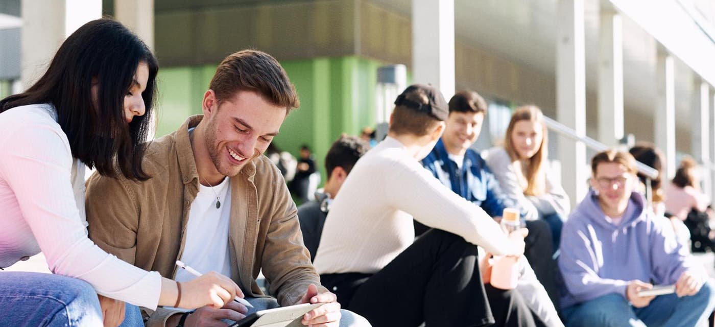 Menschen in der Universität